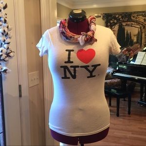 🔵100% pre-washed Cotton "I Love NY," Tee Shirt🔵